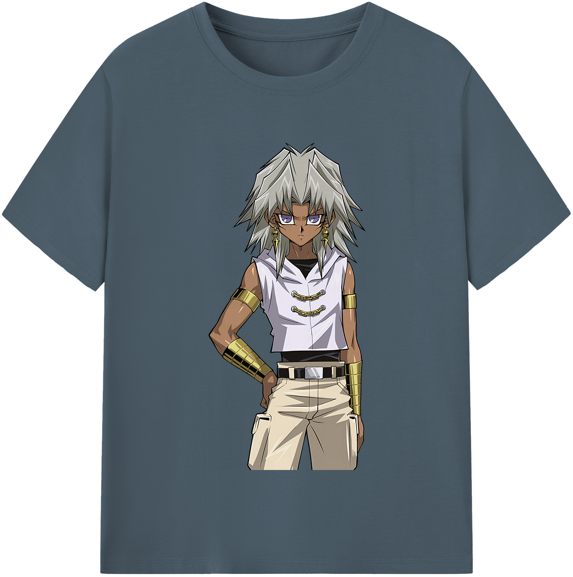 （画像用） 遊☆戯☆王 Yu-Gi-Oh! 綿100％半袖Tシャツ（フロントプリント）